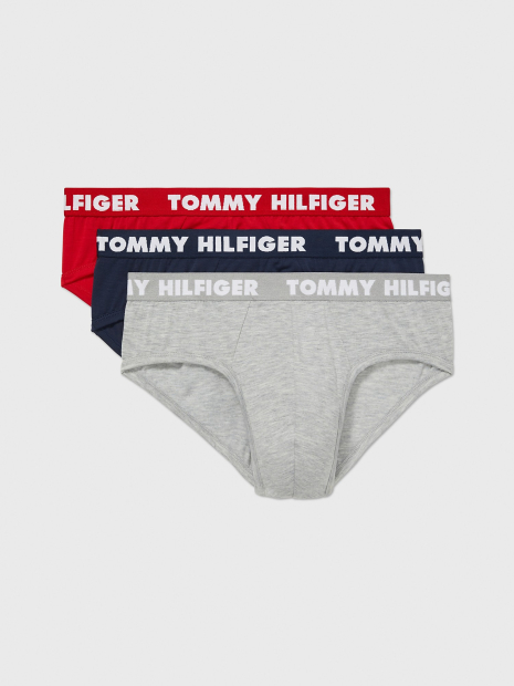 Фирменные мужские трусы брифы Tommy Hilfiger набор 1159776102 (Разные цвета, XL)