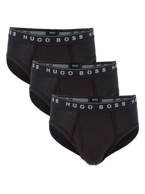 Набор из 3 мужских трусов BOSS by Hugo Boss брифы 1159782062 (Черный, M)
