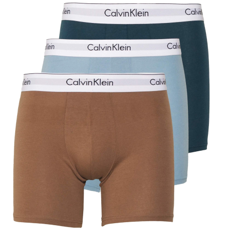 Фирменные мужские трусы боксеры Calvin Klein набор 1159789097 (Разные цвета, M)