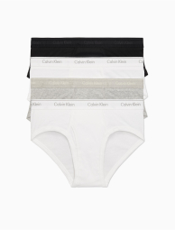 Фирменные мужские трусы брифы Calvin Klein набор 1159771045 (Белый/Черный/Серый, XL)