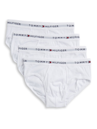 Фирменные мужские трусы брифы Tommy Hilfiger набор 1159778240 (Белый, XL)