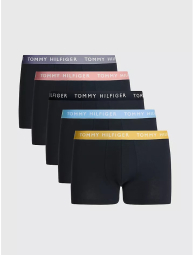 Фирменные мужские трусы боксеры Tommy Hilfiger набор 1159789166 (Синий, S)