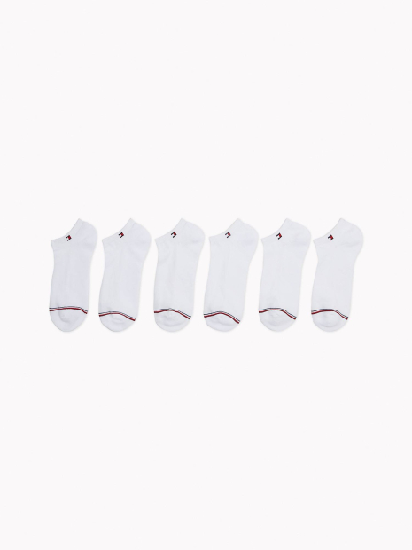Набор мужских носков Tommy Hilfiger короткие 1159770661 (Белый, One Size)