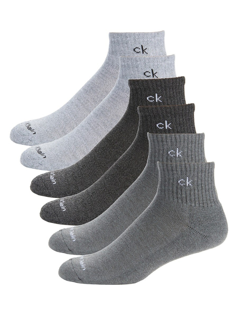 Набор мужских носков Calvin Klein 1159783279 (Серый, One size)