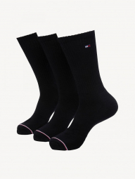 Набор высоких носков Tommy HIlfiger с логотипом 1159767240 (Черный, One Size)