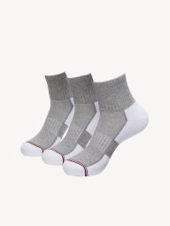 Набор мужских носков Tommy HIlfiger высокие 1159770972 (Белый/Серый, One Size)