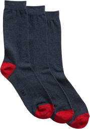 Набор носков GAP длинные 3 шт 1159771351 (Синий/Красный, One Size)