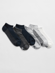 Набор носков GAP короткие 1159773133 (Серый/Синий, One Size)