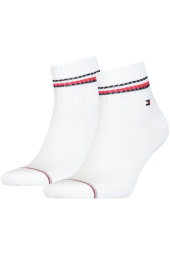 Набор мужских носков Tommy HIlfiger с логотипом 1159780321 (Белый, 39-42)