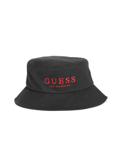 Панама GUESS с логотипом 1159783132 (Черный, One size)