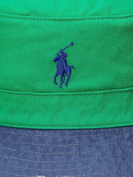Панама Polo Ralph Lauren с вышитым логотипом 1159778252 (Зеленый, L/XL)