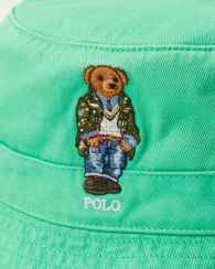 Панама Polo Ralph Lauren с вышитым логотипом 1159809766 (Зеленый, S/M)