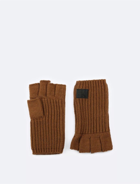 В'язані рукавички Calvin Klein 1159806307 (Коричневий, One size)