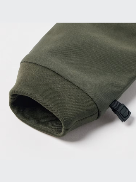 Функциональные перчатки HEATTECH Uniqlo на подкладке из флиса 1159832866 (Зеленый L)