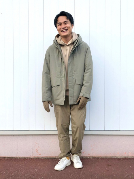 Функциональные перчатки HEATTECH Uniqlo на подкладке из флиса 1159832866 (Зеленый L)