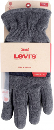 Теплые сенсорные перчатки тачскрин Levi's (Серый, размер XL)