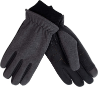Теплые сенсорные перчатки тачскрин Levi´s 1159769098 (Серый/Черный, L)