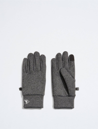 Теплые перчатки Calvin Klein с логотипом 1159773036 (Серый, L/XL)