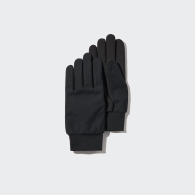 Функциональные перчатки HEATTECH Uniqlo на подкладке из флиса 1159798249 (Черный, L)
