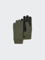 Функциональные перчатки HEATTECH Uniqlo на подкладке из флиса 1159832866 (Зеленый L)