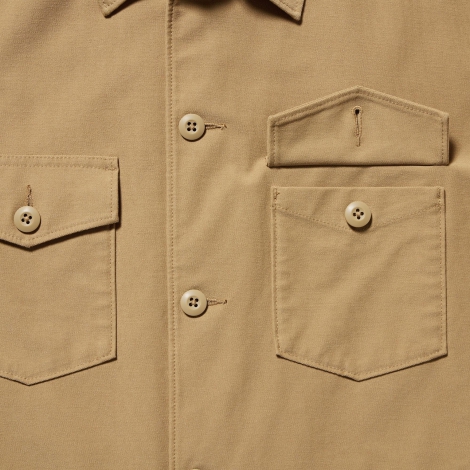 Куртка-сорочка UNIQLO на ґудзиках оригінал 1159791202 (Коричневий, XS)