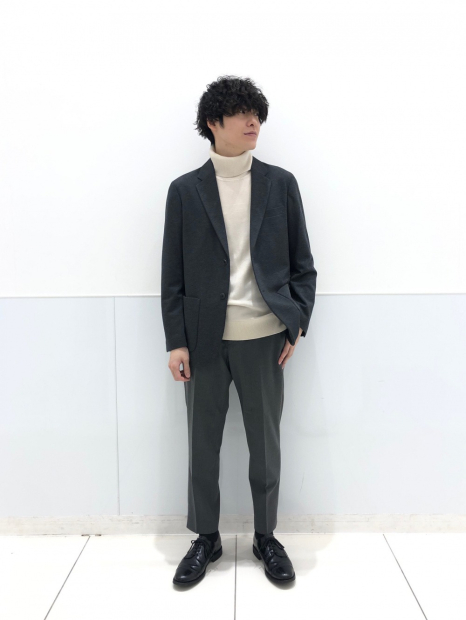 Классический пиджак UNIQLO на пуговицах 1159832809 (Серый L)