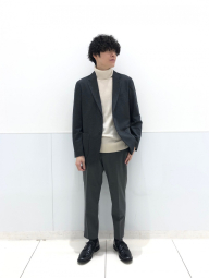 Классический пиджак UNIQLO на пуговицах 1159832809 (Серый L)