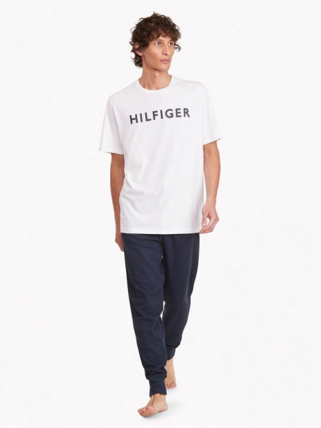 Мужская пижама Tommy Hilfiger 1159760915 (Белый/Синий, M)