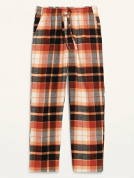 Пижамные штаны Old Navy фланелевые 1159758367 (Оранжевый, M)
