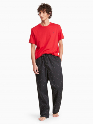 Мужская пижама Tommy Hilfiger 1159761524 (Красный/Черный, XXL)
