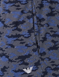 Мужская пижама Emporio Armani лонгслив и штаны 1159806681 (Синий, S)