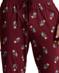 Мужская пижама Polo Ralph Lauren 1159806775 (Бордовый, L)