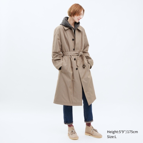 Тренч UNIQLO 1159801274 (Бежевый, XL)