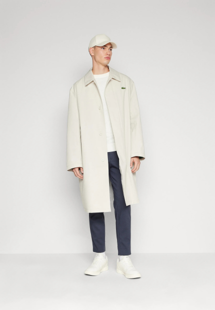 Мужской тренч Lacoste 1159832289 (Бежевый S/M)