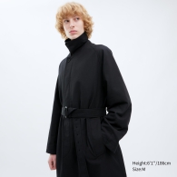 Тренч UNIQLO 1159798613 (Черный, XL)