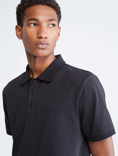 Мужская тенниска Calvin Klein с коротким рукавом 1159806704 (Черный, XL)