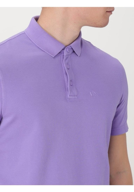 Футболка-поло Armani Exchange 1159822153 (Сиреневый XS)
