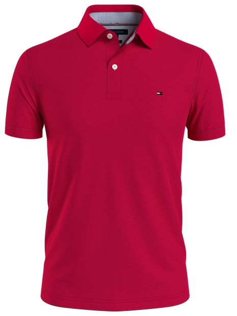 Чоловічі футболки-поло Tommy Hilfiger з логотипом 1159825166 (Червоний 3XL)
