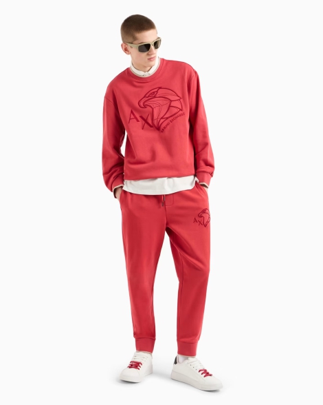 Футболка-поло Armani Exchange з логотипом 1159828868 (Молочний XXL)