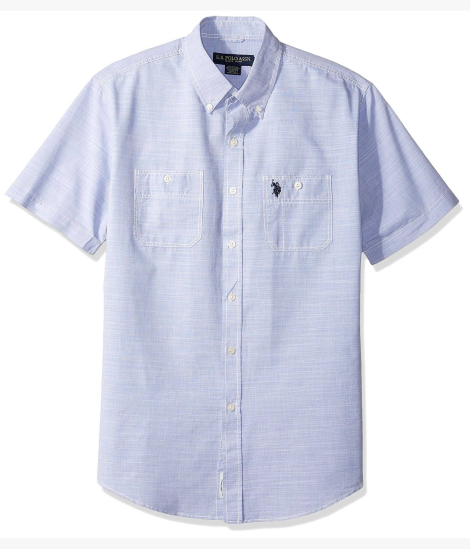 Сорочка з коротким рукавом US Polo Assn теніска 1159832102 (Синій XXL)