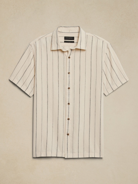 Мужская тенниска Banana Republic с коротким рукавом 1159837338 (Молочный XXL)