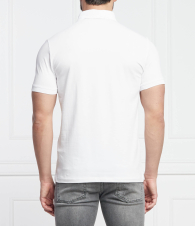 Мужская футболка-поло Karl Lagerfeld Paris с принтом 1159790666 (Белый, S)