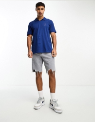 Мужская футболка-поло Karl Lagerfeld Paris с логотипом 1159801427 (Синий, L)