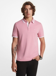 Мужская футболка-поло Michael Kors 1159802635 (Розовый, S)