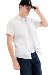 Рубашка с коротким рукавом GAP тенниска 1159806879 (Белый, M)