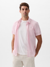Рубашка с коротким рукавом GAP тенниска 1159806993 (Розовый, M)