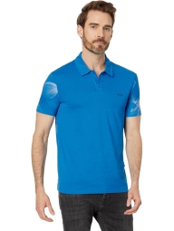 Футболка-поло Armani Exchange з логотипом 1159821855 (Синій XXL)