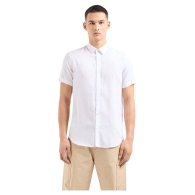 Чоловічі тенниски ARMANI EXCHANGE сорочка з коротким рукавом 1159823730 (Білий XXL)