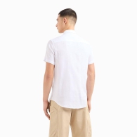Чоловічі тенниски ARMANI EXCHANGE сорочка з коротким рукавом 1159823730 (Білий XXL)