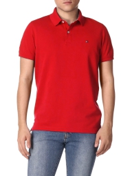 Чоловічі футболки-поло Tommy Hilfiger з логотипом 1159825166 (Червоний 3XL)
